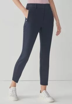 Next Damen MIT ELASTISCHER RÃ¼CKSEITE - Stoffhose - Blue