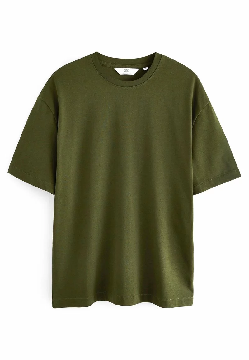 Next Herren HEAVYWEIGHT - T-Shirt Basic - Khaki Green 2 Next Herren HEAVYWEIGHT - T-Shirt Basic - Khaki Green – Bild 2