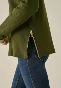 Next Damen TWO TONED V-NECK - Strickpullover - Khaki -Next Großes Kaufhaus 0090c7622b0847619daba69a5fd9d8df