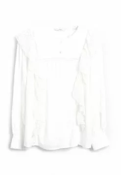 Next Damen Bluse - White 9 Next Damen Bluse - White -Next Großes Kaufhaus 00ccde3889e34660915009fed9faa8c0