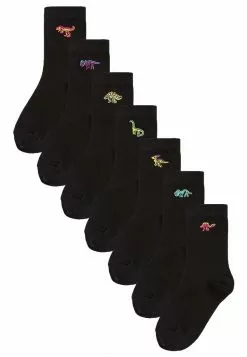 Next Kinder 7 PACK - Socken - Mottled Black