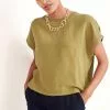 Next T-Shirt Basic - Green | Damen