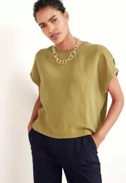 Next T-Shirt Basic - Green | Damen
