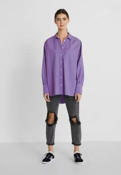 Next Damen Hemdbluse - Purple