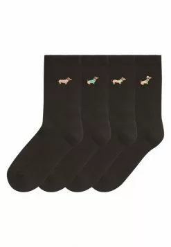 Next Damen 4 PACK - Socken - Black