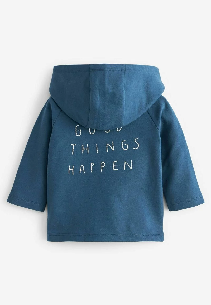 Next Kinder SLOGAN JERSEY - Sweatjacke - Navy Blue 5 Next Kinder SLOGAN JERSEY - Sweatjacke - Navy Blue – Bild 5