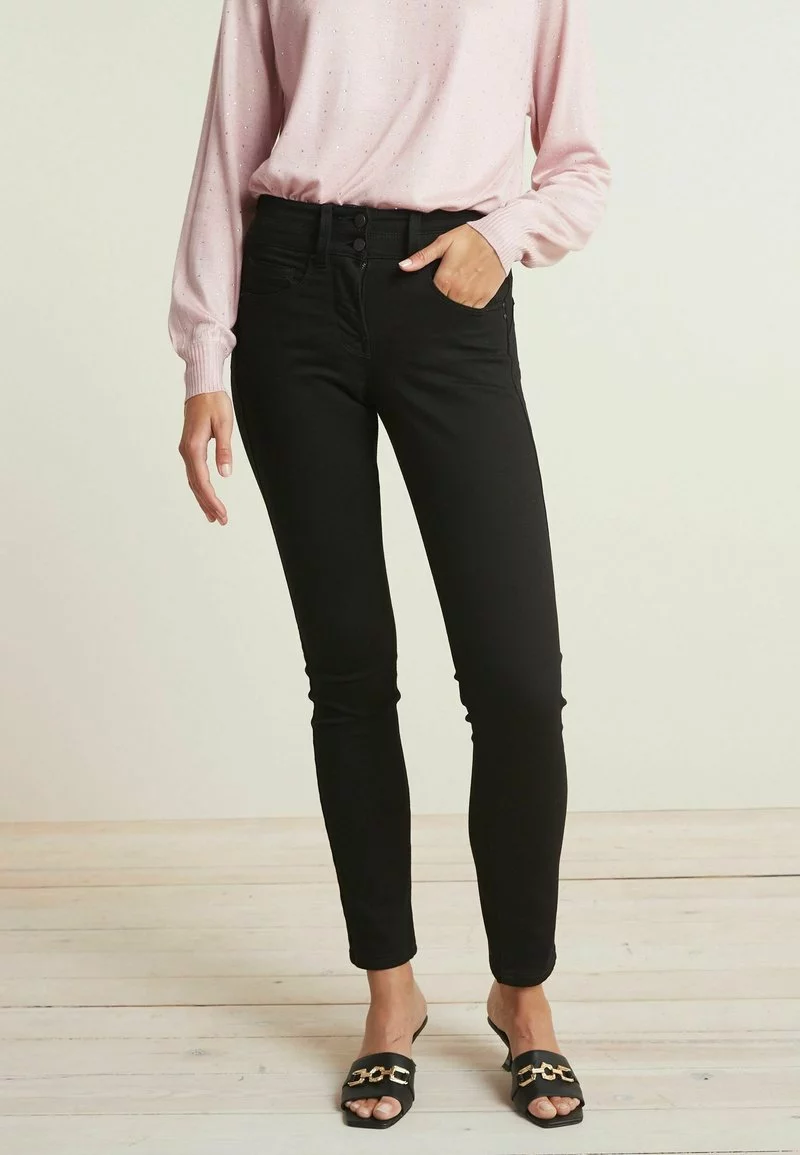 Next Damen LIFT SHAPE SLIM - Jeans Slim Fit - Black Denim 1 Next Damen LIFT SHAPE SLIM - Jeans Slim Fit - Black Denim