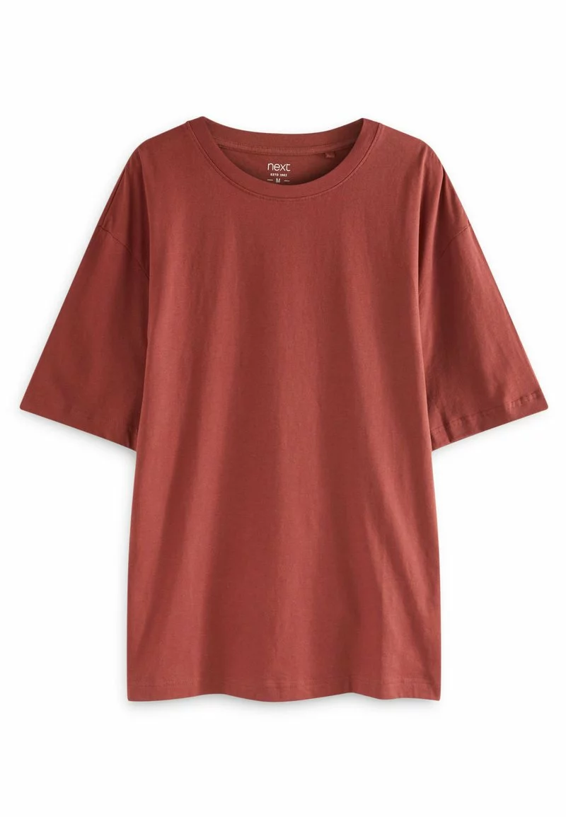 Next Herren T-Shirt Basic - Brick Red 4 Next Herren T-Shirt Basic - Brick Red – Bild 4
