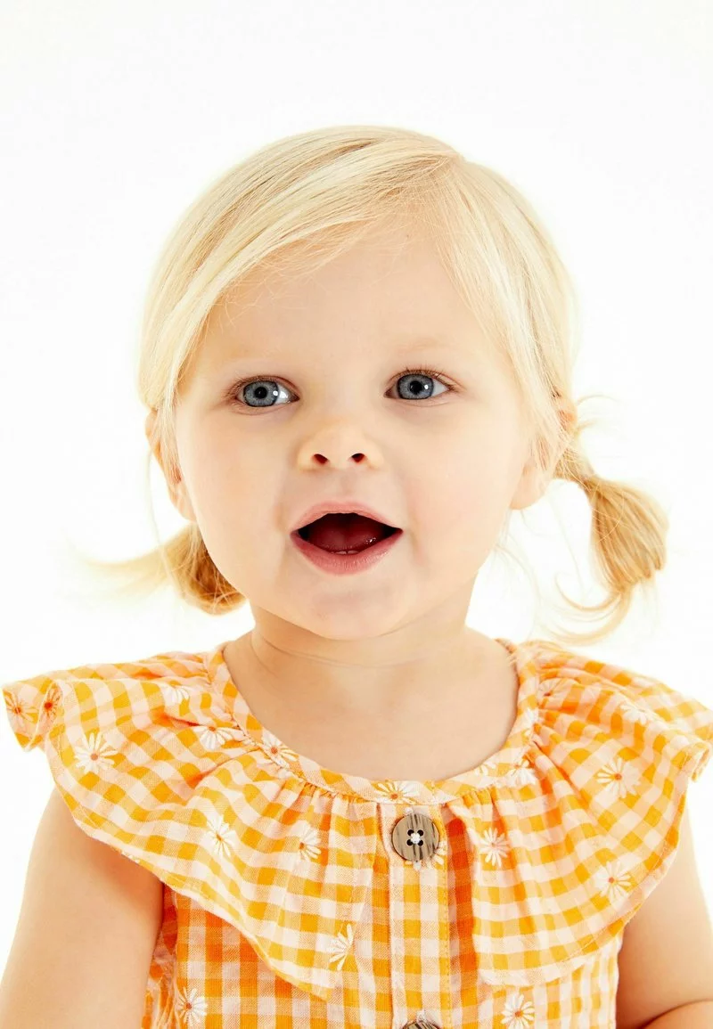 Next Kinder SLEEVELESS FRILL - Freizeitkleid - Yellow 4 Next Kinder SLEEVELESS FRILL - Freizeitkleid - Yellow – Bild 4