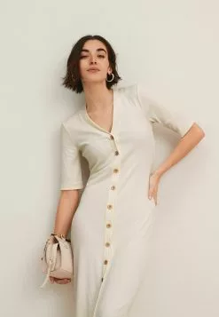 Next Damen SHORT SLEEVE - Etuikleid - Off White -Next Großes Kaufhaus 02f372e5e03f4951b7cbbc5250608254