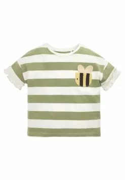 Next Kinder EMBROIDERED - T-Shirt Print - Dark Green