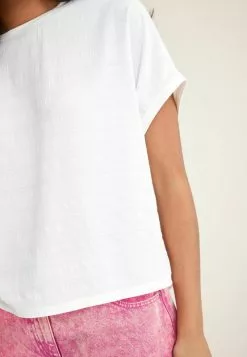 Next Damen SHORT SLEEVE WOVEN MIX BOXY - Bluse - White -Next Großes Kaufhaus 03af7c397f4e4bd9bfc91c50b36ff037