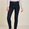 Next Damen LIFT SHAPE SLIM - Jeans Slim Fit - Blue Denim