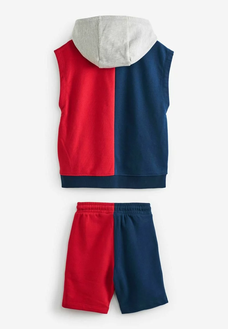 Next Kinder SPLIT SPORTY - Kapuzenpullover - Navy Blue Red 2 Next Kinder SPLIT SPORTY - Kapuzenpullover - Navy Blue Red – Bild 2