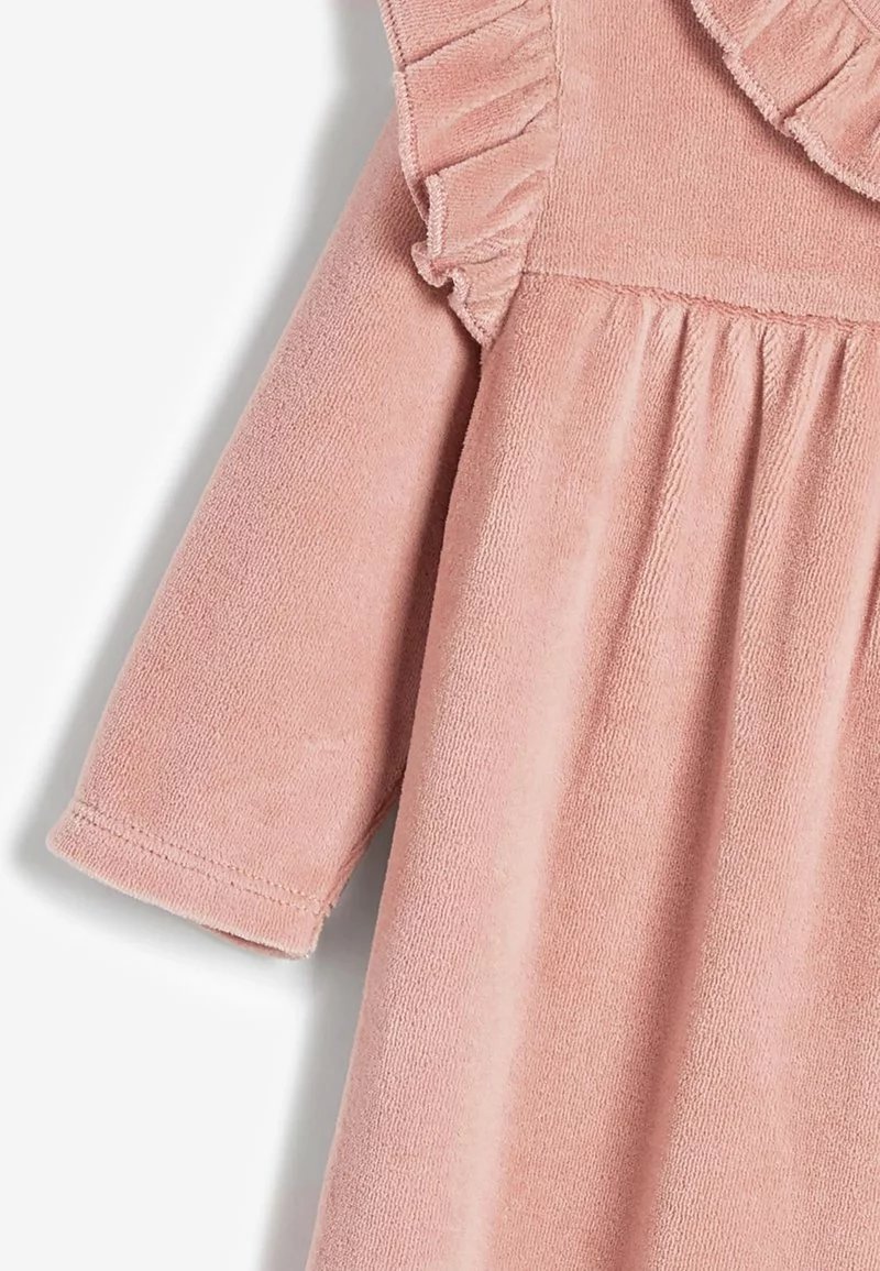 Next Kinder VELOUR - Strampler - Pink 3 Next Kinder VELOUR - Strampler - Pink – Bild 3