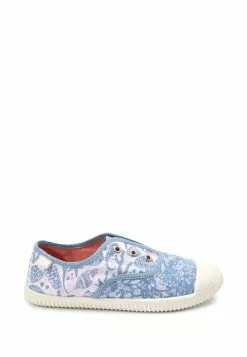 Next Kinder Slipper - Blue Printed