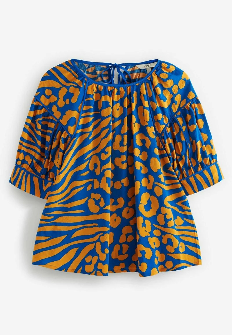 Next Damen HALF SLEEVE - Bluse - Blue 4 Next Damen HALF SLEEVE - Bluse - Blue – Bild 4