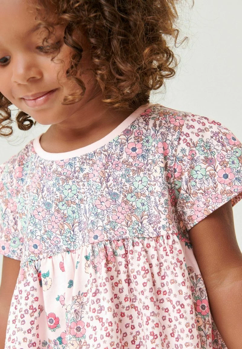Next Kinder Jerseykleid - Pink Mixed Floral 3 Next Kinder Jerseykleid - Pink Mixed Floral – Bild 3