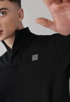 Next INTERLOCK ZIP NECK - Sweatshirt - Black | Herren -Next Großes Kaufhaus 0518f67d15c64cf7a4596908d3d2b8e4