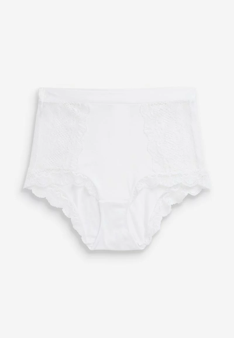 Next Damen EXTRA HIGH LEG - Panties - White 1 Next Damen EXTRA HIGH LEG - Panties - White