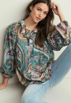 Next Damen RUFFLE - Bluse - Paisley Print -Next Großes Kaufhaus 05e0937d4f604077be3cf709476e9aa8