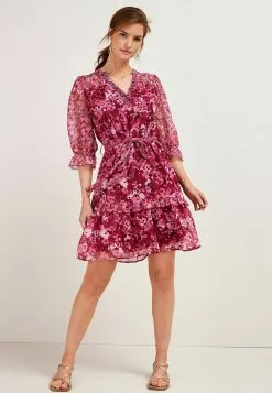 Next Damen TIERED - Freizeitkleid - Pink Spliced Floral 6 Next Damen TIERED - Freizeitkleid - Pink Spliced Floral -Next Großes Kaufhaus 0623dbcc771341a084ede92db363a963