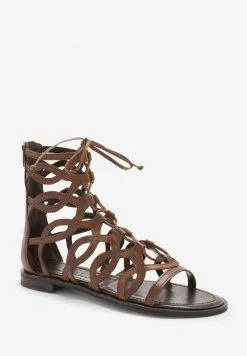 Next CAGED GLADIATOR - Riemensandalette - Tan Brown | Damen -Next Großes Kaufhaus 065408fbdf9940df86225ae4e66a204d