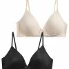 Next Kinder 2 PACK - Push-up BH - Black
