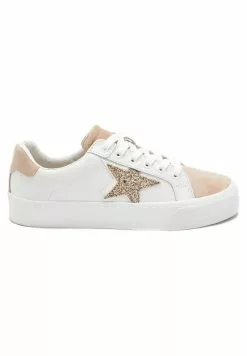 Next SIGNATURE CHUNKY STAR - Sneaker Low - White With Gold | Damen