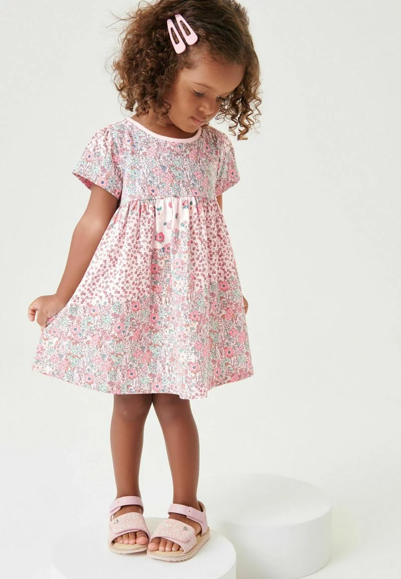 Next Kinder Jerseykleid - Pink Mixed Floral 2 Next Kinder Jerseykleid - Pink Mixed Floral – Bild 2