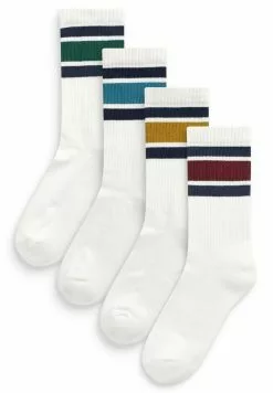 Next Herren 4 PACK - Socken - Off White
