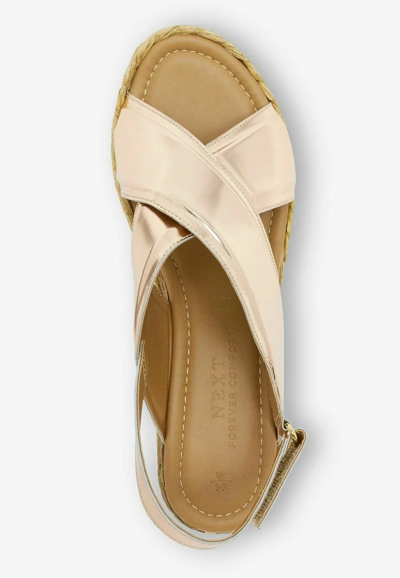 Next Damen FOREVER COMFORT SPORTS CROSS OVER - Riemensandalette - Rose Gold 3 Next Damen FOREVER COMFORT SPORTS CROSS OVER - Riemensandalette - Rose Gold – Bild 3