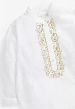 Next Kinder LONG LENGTH EMBROIDERED KURTA 3MTHS-7YRS - Langarmshirt - White 7 Next Kinder LONG LENGTH EMBROIDERED KURTA 3MTHS-7YRS - Langarmshirt - White -Next Großes Kaufhaus 077e550015d04044bee8f85b51869177