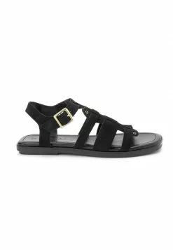 Next Riemensandalette - Black | Damen