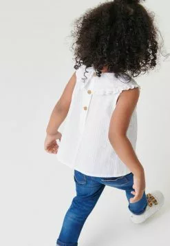 Next Kinder COLLAR - Bluse - White Stripe
