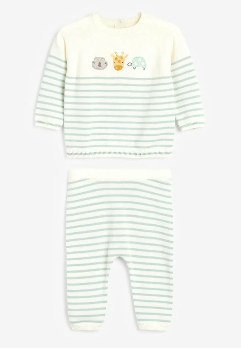 Next Unisex SET - Stoffhose - White 2 Next Unisex SET - Stoffhose - White – Bild 2