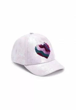 Next Kinder SEQUIN HEART - Cap - Lilac Purple