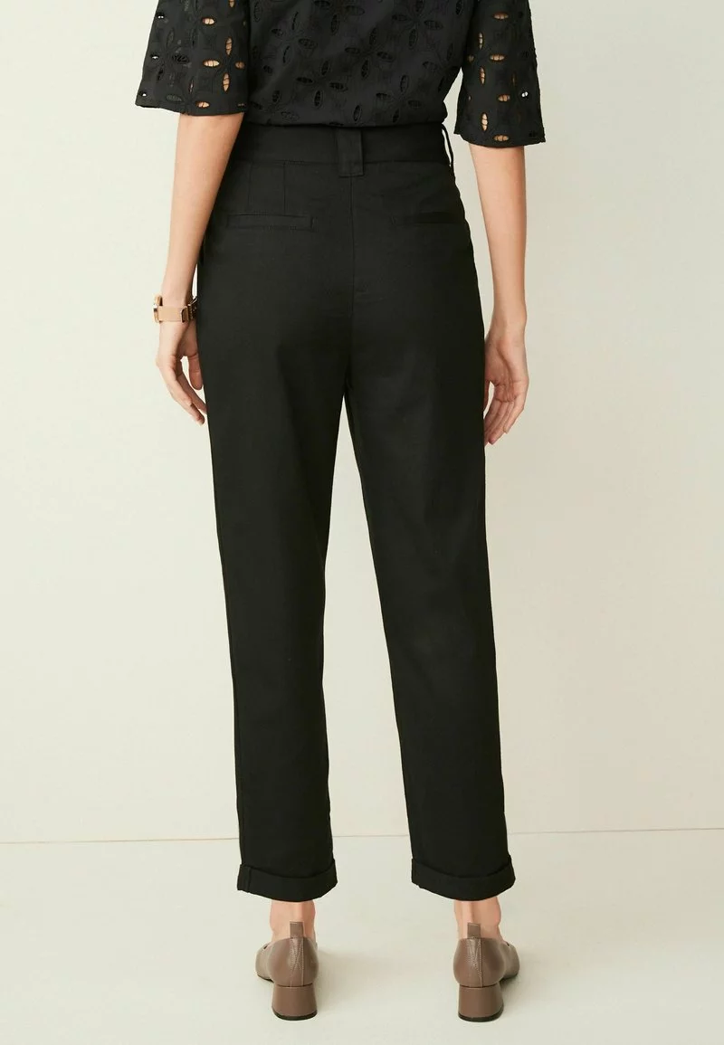 Next Damen IM TAPERED FIT - Chino - Black 3 Next Damen IM TAPERED FIT - Chino - Black – Bild 3