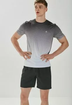 Next Herren ACTIVE SPORTS - T-Shirt Print - Stone