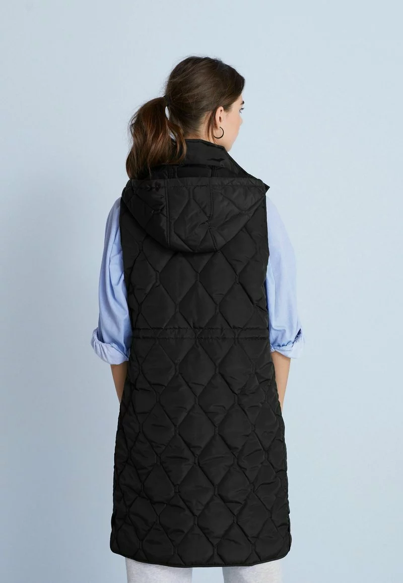 Next Damen LONGLINE - Weste - Black 3 Next Damen LONGLINE - Weste - Black – Bild 3