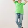 Next Damen SLOUCH - T-Shirt Basic - Fluro Green