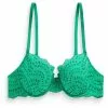 Next Damen BRODERIE LIGHT PAD - Balconette BH - Green