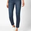 Next Damen INKY BLUE CROPPED - Jeans Skinny Fit - Blue