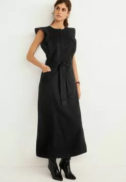 Next Damen Maxikleid - Black
