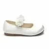 Next Klassischer Ballerina - White Satin | Kinder