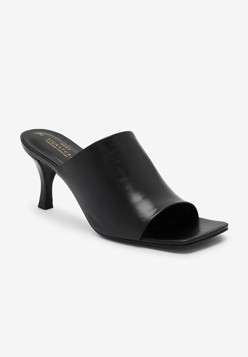 Next Damen Pantolette Hoch - Black 2 Next Damen Pantolette Hoch - Black – Bild 2