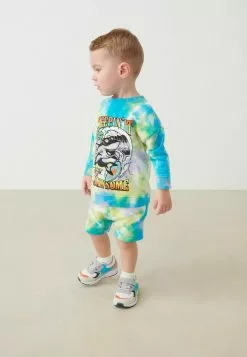 Kinder Next Tie Dye Character Jersey (3mths-7yrs) - Jogginghose - Purple Teal Yellow