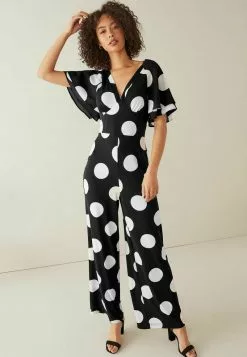 Next Damen FLUTE SLEEVE - Jumpsuit - Black