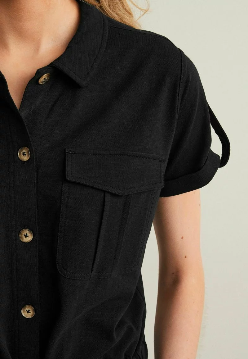 Next Damen UTILITY - Blusenkleid - Black 4 Next Damen UTILITY - Blusenkleid - Black – Bild 4