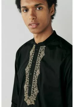 Next Herren EMBROIDERED LONG LENGTH KURTA - Hemd - Black 6 Next Herren EMBROIDERED LONG LENGTH KURTA - Hemd - Black -Next Großes Kaufhaus 0c0a638a3d2247a79f0d70aae911c3c8